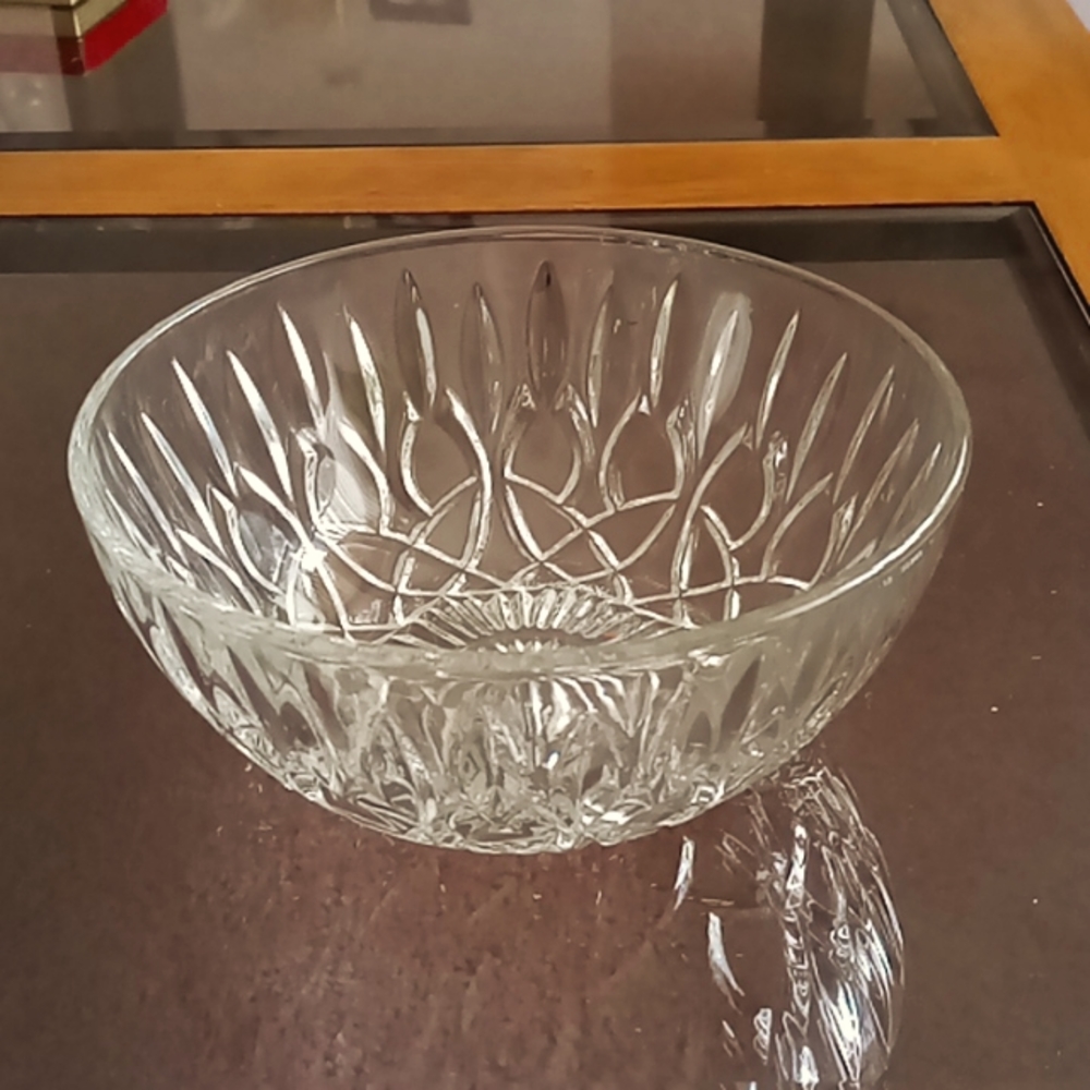 Vintage glass bowl